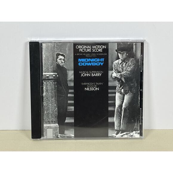 Midnight Cowboy Soundtrack CD John Barry Nilsson Everybody's Talkin' EMI 1989 - Picture 2 of 4